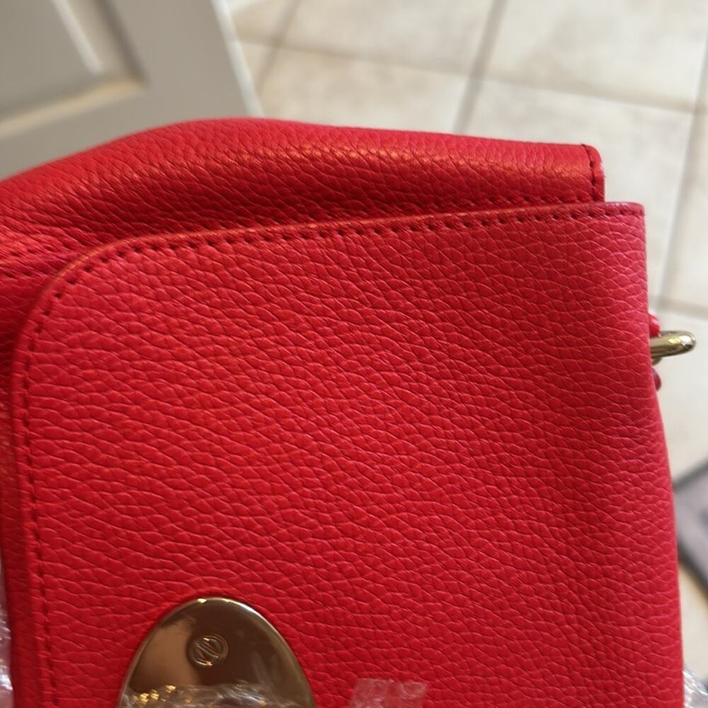 MULBERRY EUC red chain strap lily bag - Picture 10 of 10